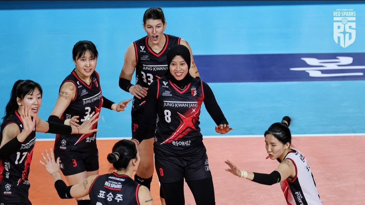 Bukan Sang MVP, Pelatih Red Sparks Justru Puji Habis-habisan Megawati Hangestri usai Sukses Bantai GS Caltex di Liga Voli Korea 2024/25
            - galeri foto