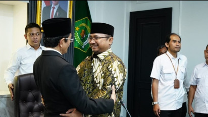 Lempar Pujian ke Menag Baru Nasaruddin Umar, Gus Yaqut Cholil Qoumas: Bapak Ini Bukan Kaleng-kaleng
