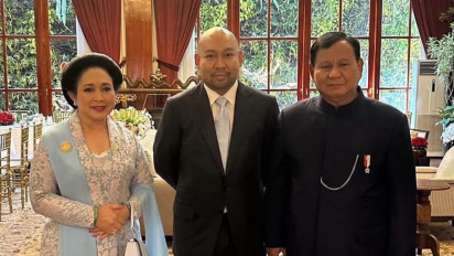 Titiek Soeharto Unggah Foto Keluarga Bersama Prabowo Subianto dan Didit Hediprasetyo, Netizen: Ibu Negara