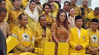 Gelar Tasyakuran, Golkar Pamer Dapat 8 Kursi Menteri di Kabinet Prabowo-Gibran