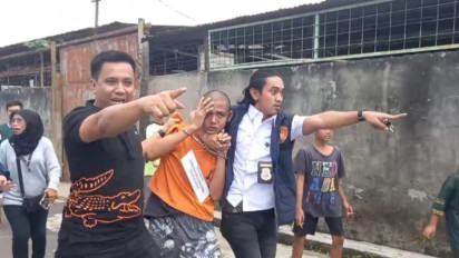 Rekonstruksi Pembunuhan di Kertapati Sempat Ricuh, Keluarga Korban Serang Pelaku