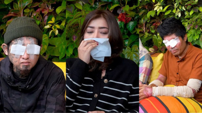 Pecah Tangisan Teh Novi Sentil Agus Salim soal Hasil Donasi Bukan untuk Beli Rumah di Kasus Congkel Mata Faisal Bogor