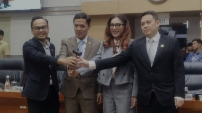 DPR Sepakati Habiburokhman dan Ahmad Sahroni Jadi Pimpinan Komisi III, Simak Susunan Anggotanya