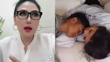 Psikolog Lita Gading (kiri) | Sarwendah dan Betrand Peto (kanan)