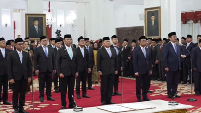 Sudah Diatur Jokowi, Ini Tugas Para Penasihat, Utusan, dan Staf Khusus yang Dilantik Presiden Prabowo Subianto