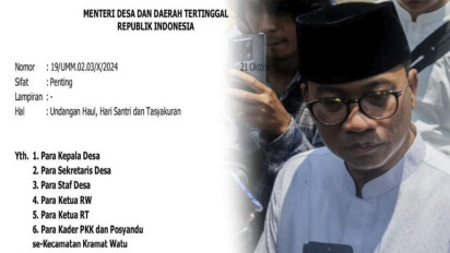 Ramai Dibicarakan soal Viralnya Kop Surat Kemendes, Menteri Desa Bocorkan Cerita Fakta Sebenarnya