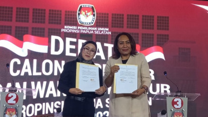 Gandeng tvOne, KPU Papua Selatan Gelar Debat Perdana Pasangan Calon Gubernur dan Wakil Gubernur