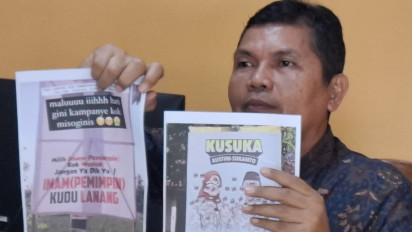 Laporan Perusakan APK Paslon 01 Tak Penuhi Syarat Formal, Bawaslu Sleman Ungkap Penyebabnya
