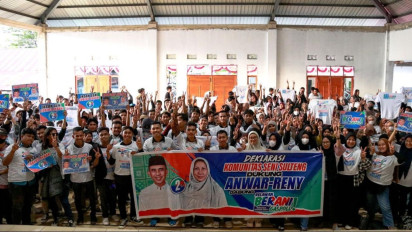 Komunitas Seni Sulteng Gabung Berani Gaspoll Dukung Anwar-Reny: Pemimpin Berjiwa Kearifan Lokal