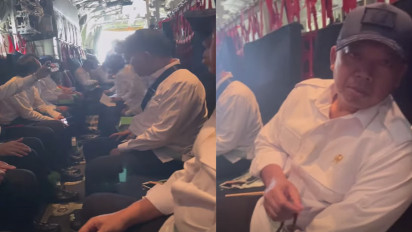 Menteri Tegang saat Naik Pesawat Hercules ke Magelang: Doa dan Zikir Sepanjang Penerbangan