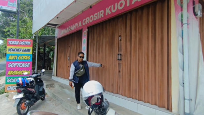 Penjaga Konter Pulsa di Salatiga Ditusuk Pelanggan Usai Tranfer Uang Elektronik Jutaan Rupiah