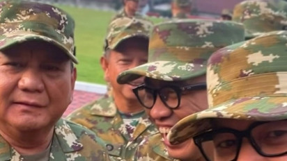 Bima Arya Sebut Prabowo Pertama Tiba di Lapangan Baris-berbaris Dibanding Para Menteri dan Wakil Menteri