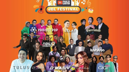 Akhir Pekan Penuh Sukacita Bersama JBL Festival 2024! Update Rundown Main Stage dan SRX Stage: Project Pop, Gigi, D'Masiv, Tulus, Vierratale dll