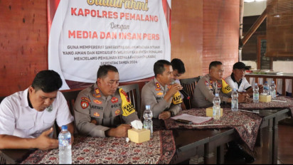 Kawal Pilkada 2024, Polres Pemalang dan Insan Media Pererat Sinergitas
