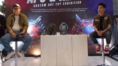 Industri Desain Custome Toys Diyakini Miliki Potensi Pasar Besar di Indonesia Hingga Mancanegara