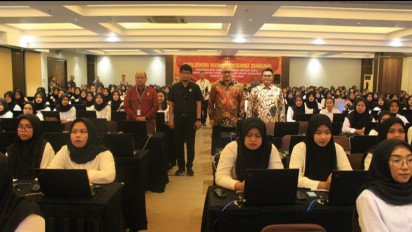 Tinjau Pelaksanaan Ujian CPNS Kemenkumham DIY, Plt Kepala BKN Beri Pesan Ini