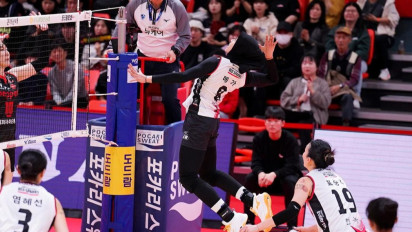 Top Skor Liga Voli Korea 2024-2025 usai IBK Altos Kalahkan Hi-Pass: Megawati Hangestri Tergusur dari Puncak