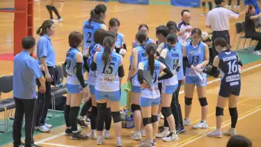 Skuad Tokyo Sunbeams tim baru Yolla Yuliana di divisi 2 Liga Voli Jepang 2024-2025.