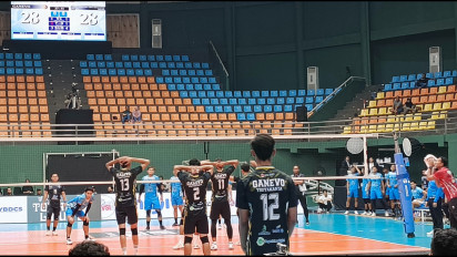 Menang Susah Payah dari Tirta Bhagasasi Bekasi, Ganevo Yogyakarta Raih Juara 3 Livoli Divisi Utama 2024 Putaran Pertama