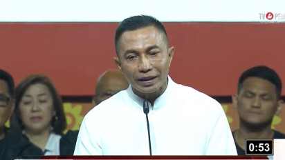 Debat Pilgub Jakarta, Dharma Pongrekun Ingatkan Pentingnya Melindungi Produk Lokal dari Produk Asing