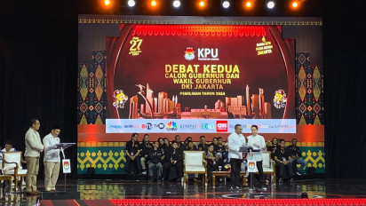 Momen Ridwan Kamil Skakmat Dharma Pongrekun di Debat Pilgub Jakarta 2024