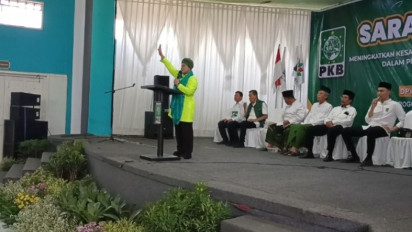 Cagub Luluk Nur Hamidah Temui Ribuan Kader Relawan dan Simpatisanya di Ponorogo