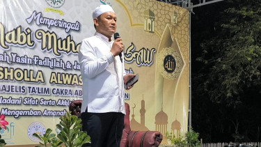 Hadiri Peringatan Maulid Nabi, Bambang: Kita Siapkan Bantuan Pondok Pesantren, Insentif Imam Masjid, dan Guru Madrasah