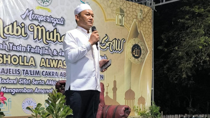 Hadiri Peringatan Maulid Nabi, Bambang: Kita Siapkan Bantuan Pondok Pesantren, Insentif Imam Masjid, dan Guru Madrasah