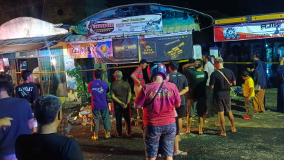 Diduga Korsleting Listrik, Toko Kelontong dan Ban Bekas di Ponorogo Ludes Terbakar