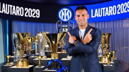 Berada di Peringkat Ketujuh Ballon d'Or 2024, Ini Tanggapan Lautaro Martinez