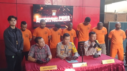 Tujuh Orang Pelaku Penusukan Santri Ponpes Krapyak Yogyakarta Ditangkap Polisi