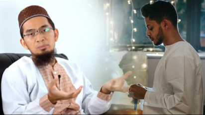 Lebih Baik Zikir dengan Suara Keras atau Pelan? Ustaz Adi Hidayat Beri Penjelasan, Ternyata Ini yang Penting