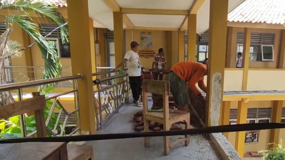 Pagar Stainless Steel Diduga Keropos, Dua Siswa SMPN 3 Pati Jatuh dari Lantai 2 Sekolah