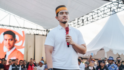 Singgung BPJS Kesehatan, Kaesang Minta Warga Dukung Syaharuddin-Nurkanaah di Pilbup Sidrap 2024