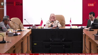 Fakultas Hukum Undip Menggugat, Suara Pembebasan Mardani H Maming Makin Mengaung