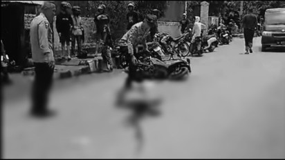 Gagal Nyalib, Pemotor Paruh Baya di Baubau Tewas Terlindas Truk Tangki BBM