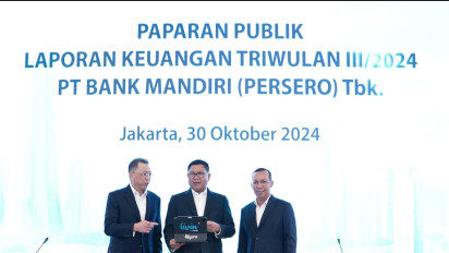 Bank Mandiri Kantongi Laba Rp42 Triliun di Kuartal III 2024