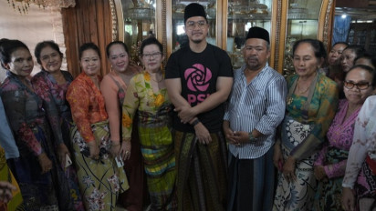 Kaesang Titip ke Semua Warga Tolotang untuk Menangkan Fatmawati Rusdi dan Syaharuddin