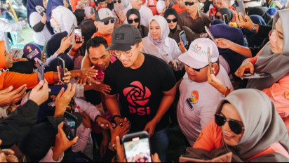 Kaesang Kampanyekan Andi Irwan Hamid dan Sudirman Bungi di Pinrang