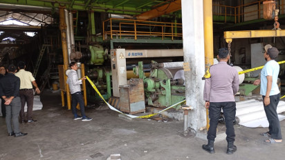 Kecelakaan Kerja, Karyawan Pabrik Kertas Mergosono Tewas usai Terjepit Mesin Penggiling
