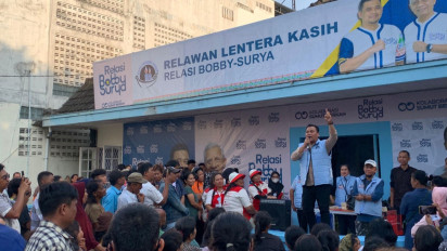 Ajak Masyarakat Pilih Bobby Nasution-Surya, Relawan Lentera Kasih Gelar Sosialisasi