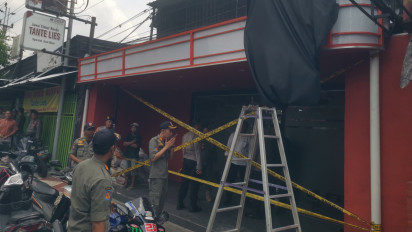 Razia di Mergangsan, Polresta Yogyakarta Sita Ratusan Miras dan Satu Gerai Ditutup Total