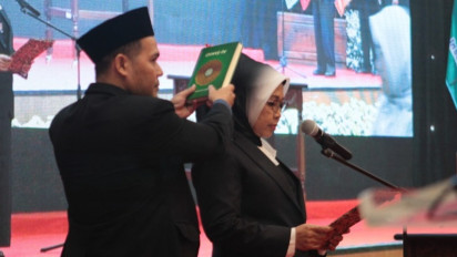 Sah, Sylviana Murni Dilantik Jadi Rektor Institut STIAMI, Janji Siap Cetak Mahasiswa Unggul dan Profesional