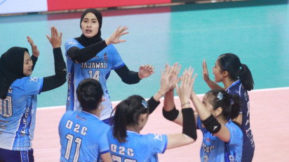 Bantai Lombok PLN Electric, Tim Voli Putri Rajawali O2C Raih Juara 3 di Livoli Divisi Utama 2024 Putaran II