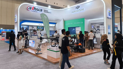 Melihat Inovasi Teknologi Drone DJI dan CCTV Dahua di Pameran Industri Digital