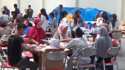 KPU Klaten Sortir Hampir 2 Juta Surat Suara Pilkada 2024, Libatkan 120 Pekerja