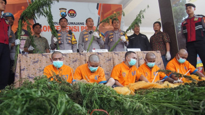 Update Temuan Ganja di Lereng Semeru Lumajang, Polisi Tetapkan 2 Tersangka Baru