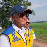 Menteri Pekerjaan Umum Tinjau Jalan Tol Prabumulih dan Irigasi Perjaya OKU Timur Sumsel