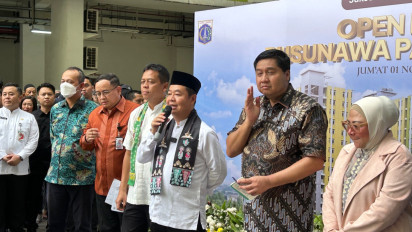 Pj Gubernur Teguh Akan Bersurat ke Sri Mulyani Minta Pembebasan PPN dan PPh Rusun Pasar Rumput, Maruarar Sirait Komentar Begini