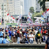 KSPSI Imbau Aksi Demonstrasi Mahasiswa Besok di Bundaran HI Berlangsung Damai, Bebas Anarkis